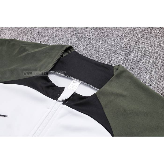 Tuta da Track de Giacca del FC Barcellona Bambino 2023-2024 Grigio